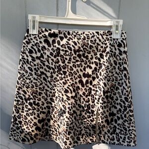 Princess Polly Leopard Print Mini Skirt